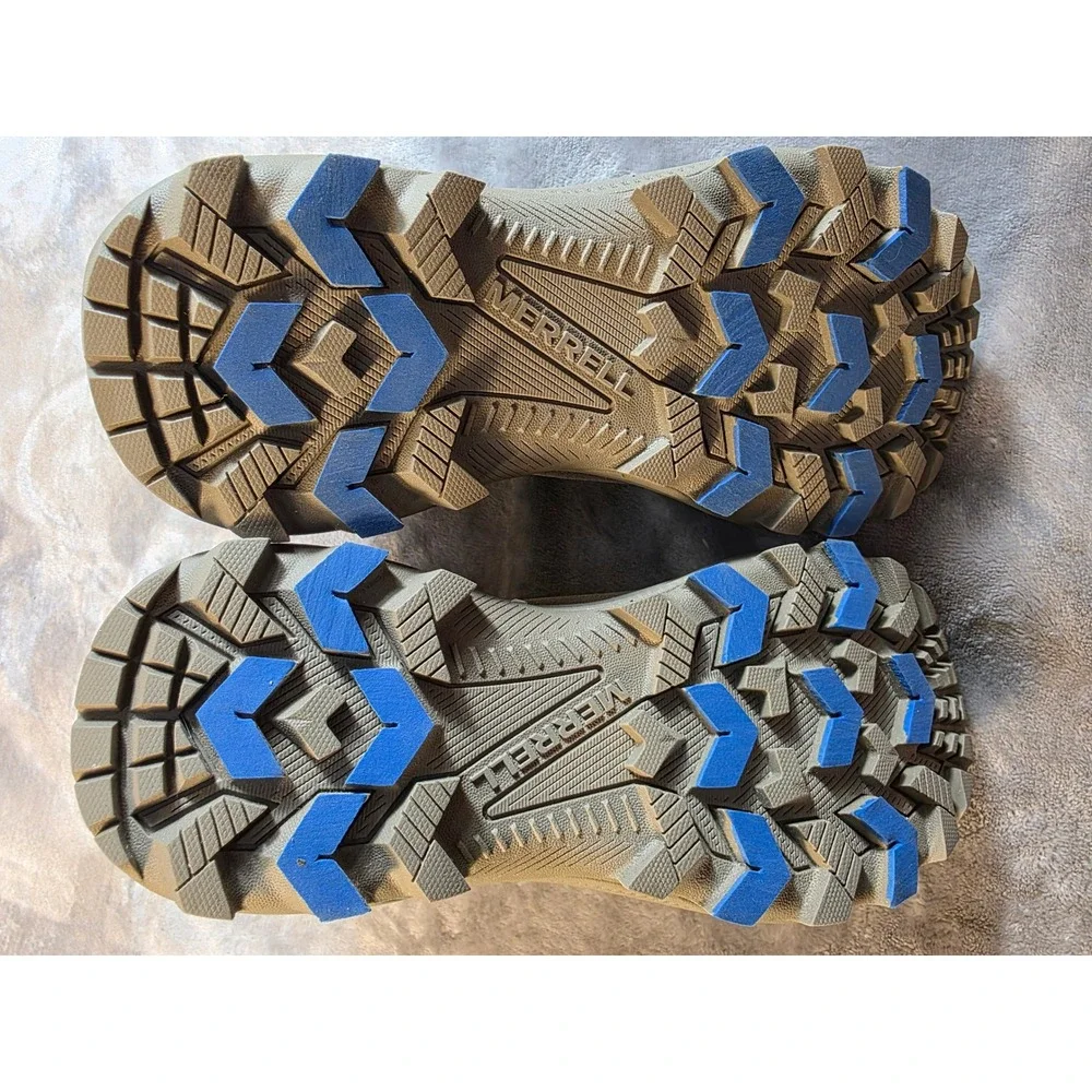 Merrell Icepack 2 Bluff Polar WP Womens 5 Camel Waterproof Faux Fur Suede Boots